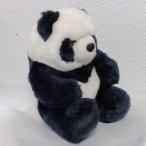 Panda Way Sitting Panda Plush Silky Soft Fur Stuffed Animal Toy Chunky Bear